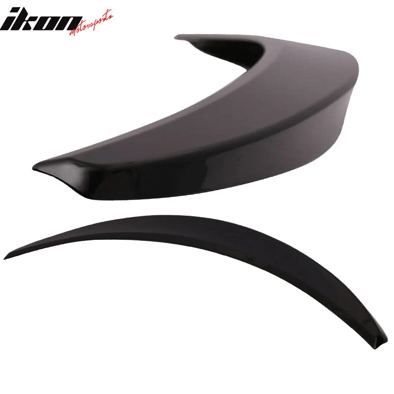 2008-12Â Honda Accord OE Painted Crystal Black Pearl Rear Spoiler Wing - Image 5