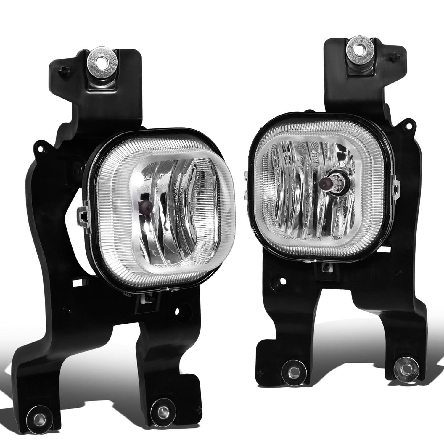 2008-2010 Ford F-250 F-350 F-450 F-550 Super Duty Fog Lights Chrome - Image 2