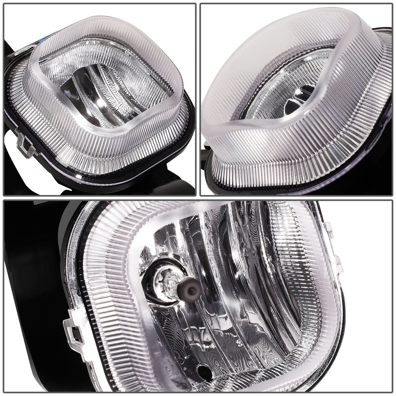 2008-2010 Ford F-250 F-350 F-450 F-550 Super Duty Fog Lights Chrome - Image 5