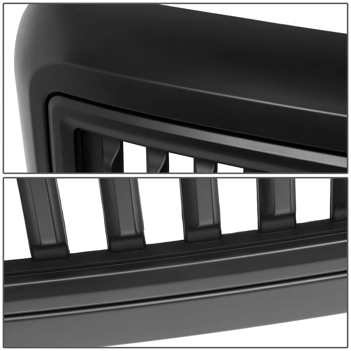 2008-2010 Ford F-250 F-350 F-450 F-550 Vertical Fence Grille Matte Black - Image 3