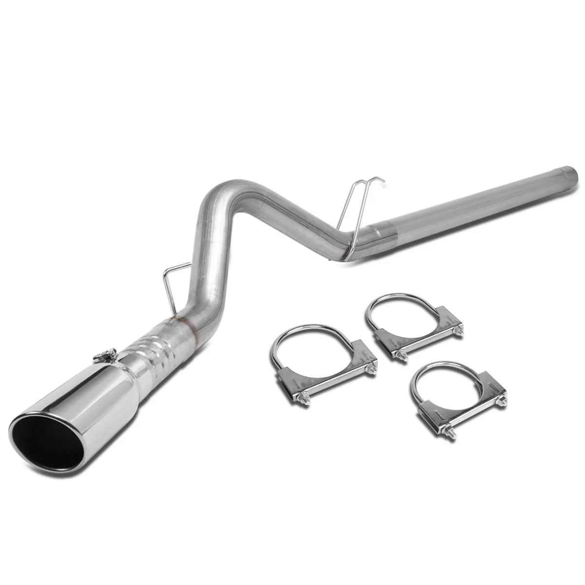 2008-2010 Ford F-250 F-350 F-450 Super Duty Catback Exhaust Stainless Steel - Image 2