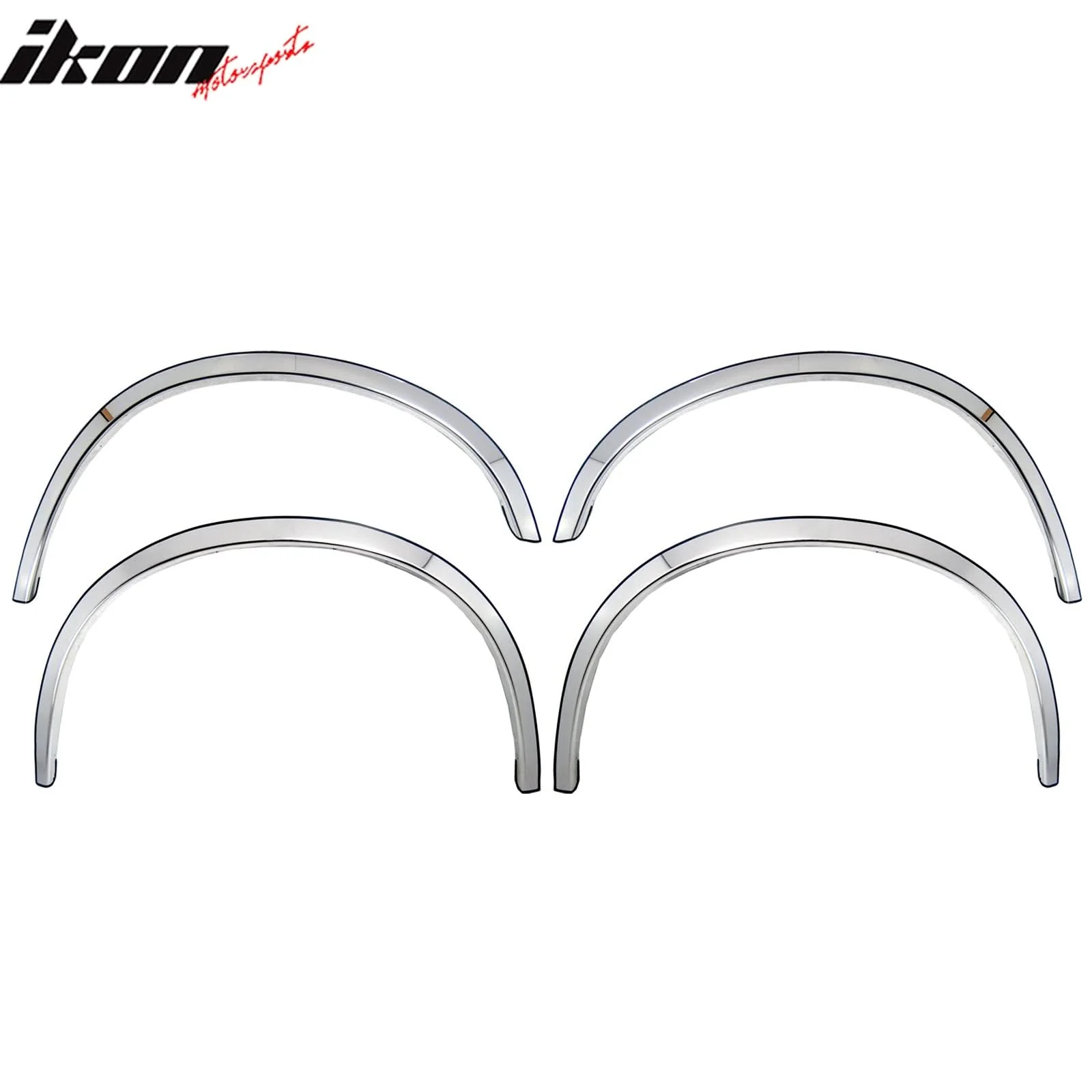 2008-2010 Ford F-250 F-350 Super Fender Flare Stainless Steel Polished - Image 2