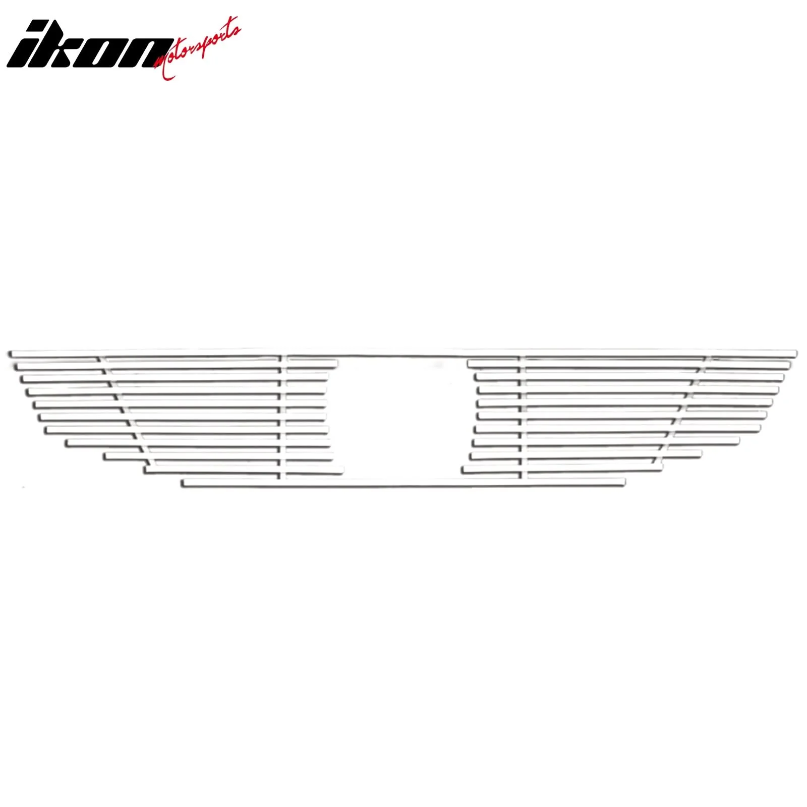 2008-2010 Honda Accord Coupe EX Billet Chrome Grille Stainless Steel - Image 2
