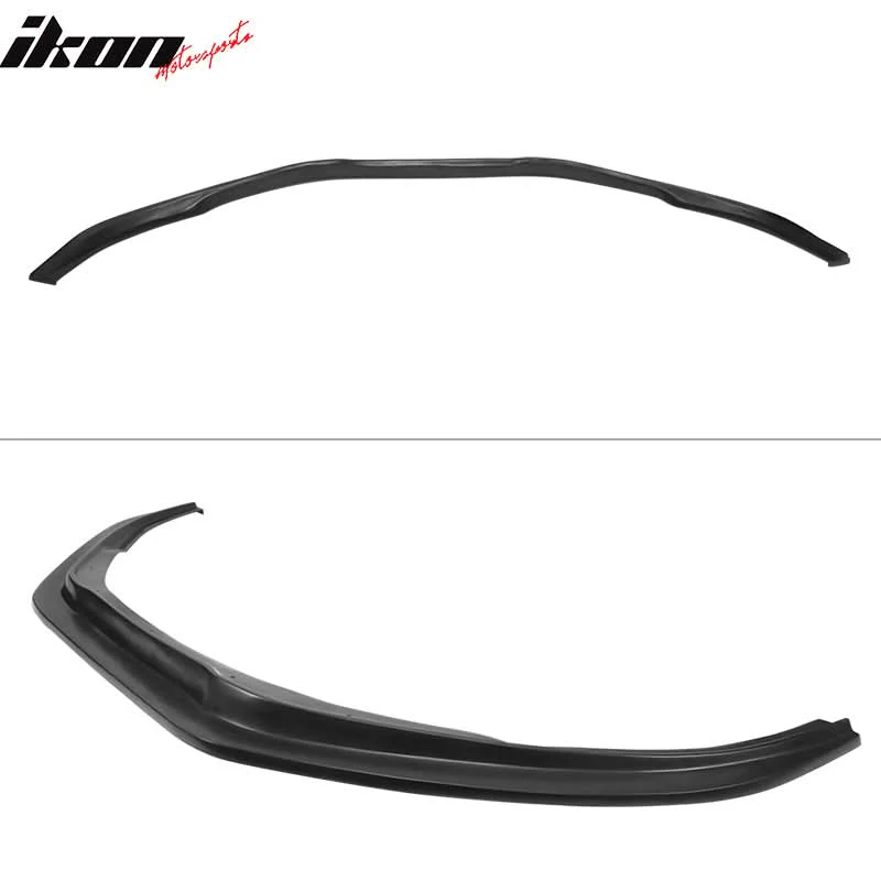 2008-2010 Honda Accord Sedan V6 Only MDA Style Front Bumper Lip PU - Image 3