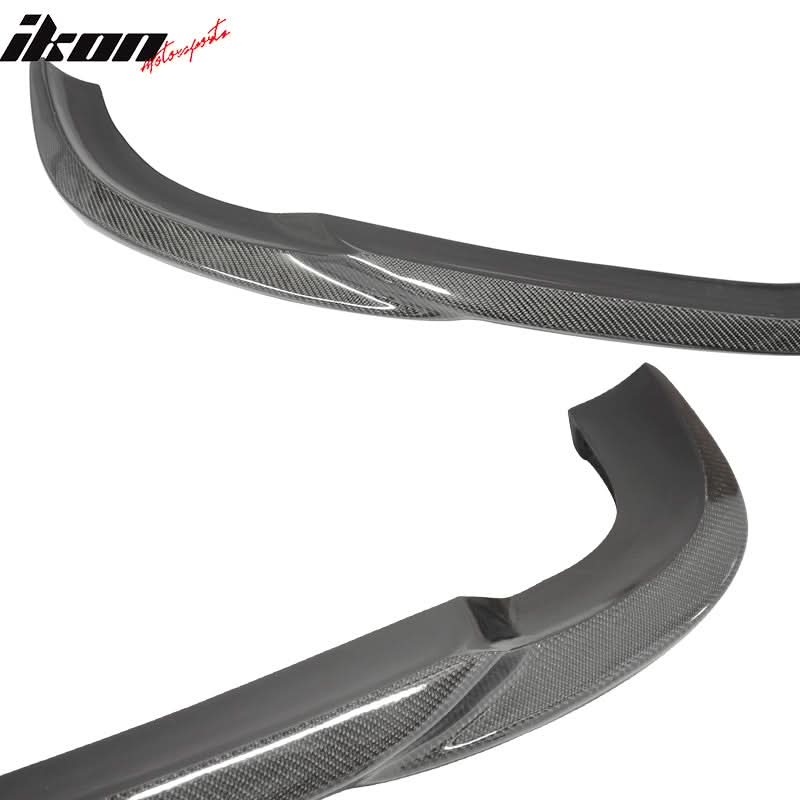 2008-2011 Benz C Class W204 AMG Style Front Bumper Lip Carbon Fiber - Image 5