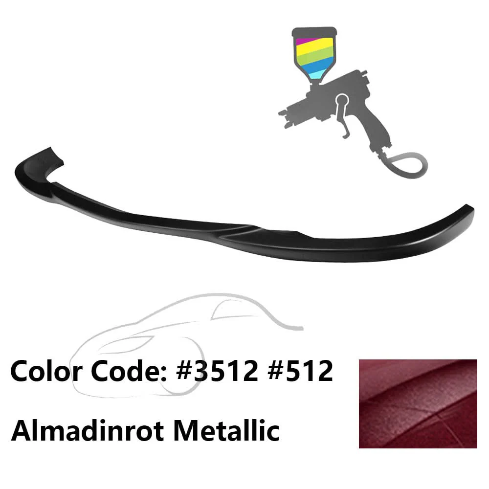 2008-2011 Benz W204 C Class GH Style Front Bumper Lip ABS - Image 29