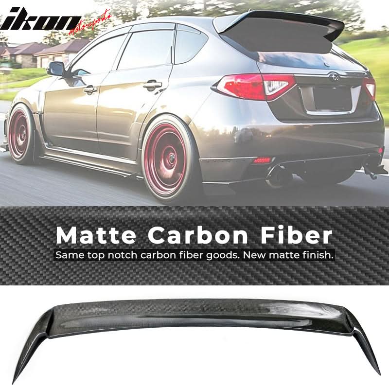 2008-2011 Subaru Impreza Wagon Carbon Fiber Roof Spoiler Wing - Image 8