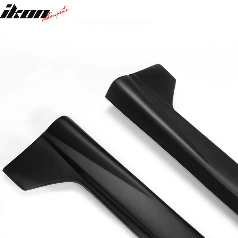 2008-2012 Honda Accord Sedan JDM Style Side Skirts Rocker Pannel PP - Image 6