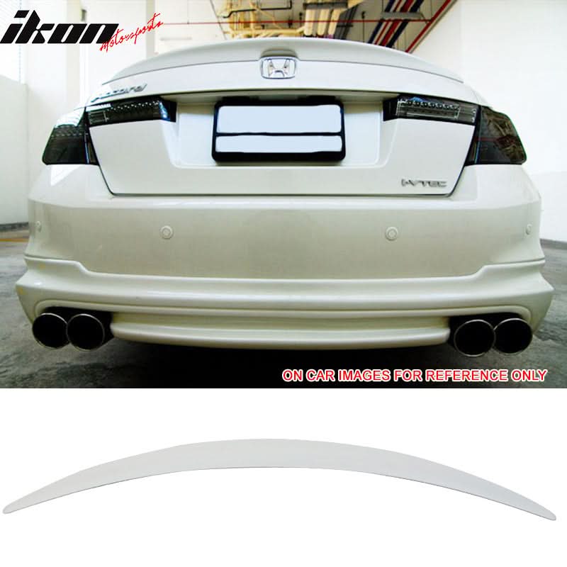 2008-2012 Honda Accord Sedan Painted ABS Rear Trunk Spoiler Wing - Image 20