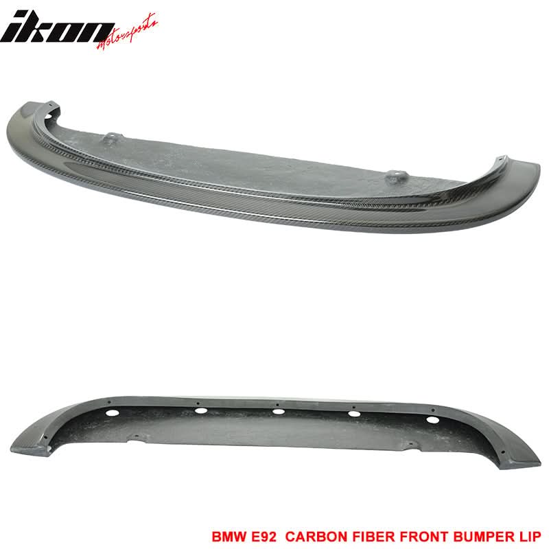 2008-2013 E90 E92 E93 M3 CRT Style Front Bumper Lip Carbon Fiber CF - Image 6