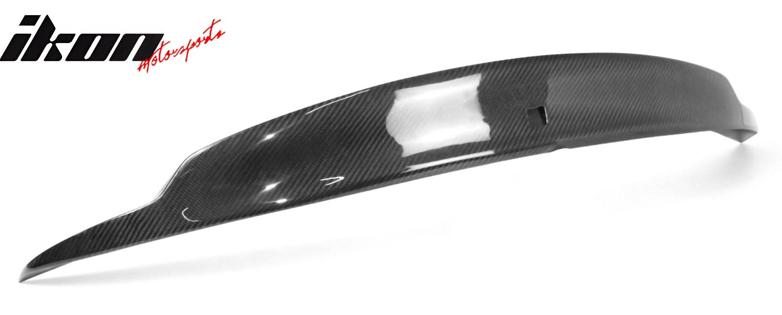 2008-2013 INFINITI G37 Coupe Trunk Spoiler V Style Carbon Fiber Wing - Image 2