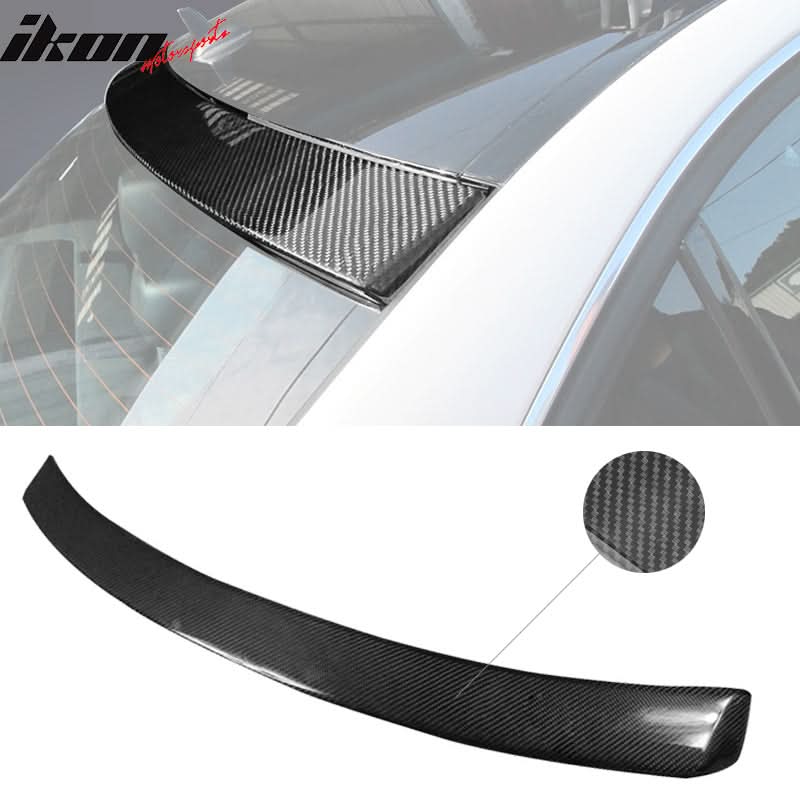 2008-2014 Benz C-Class W204 OE Style Roof Spoiler Wing Carbon Fiber - Image 5