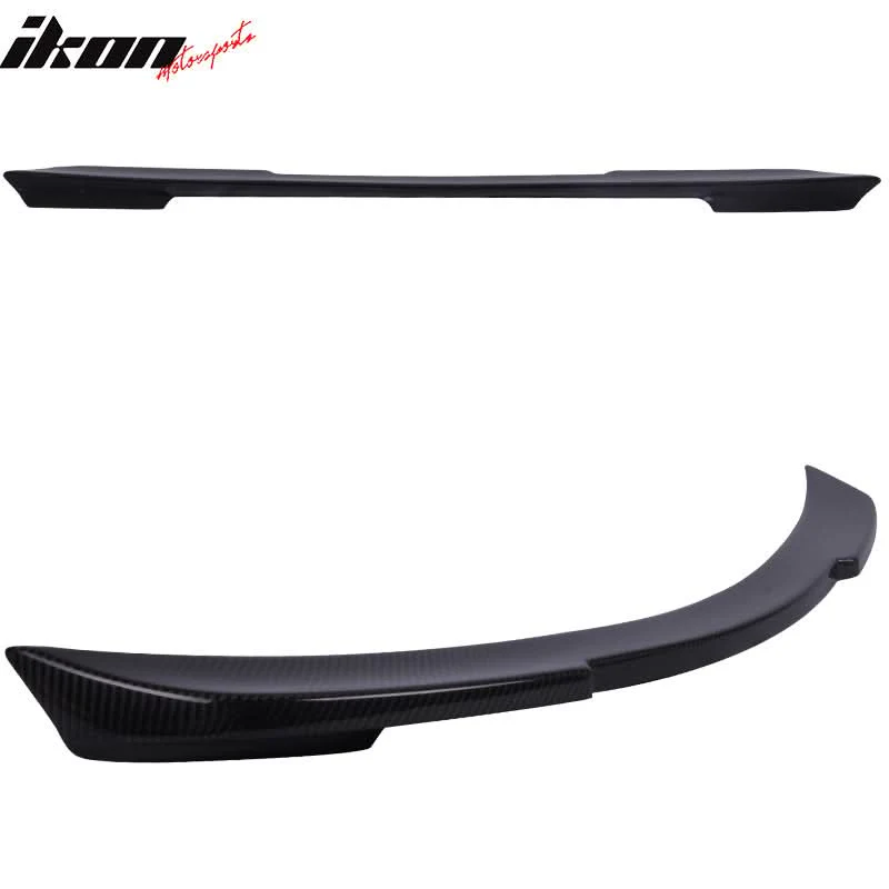 2008-2014 Benz C Class W204 Sedan Ikon Carbon Fiber Rear Trunk Spoiler - Image 11