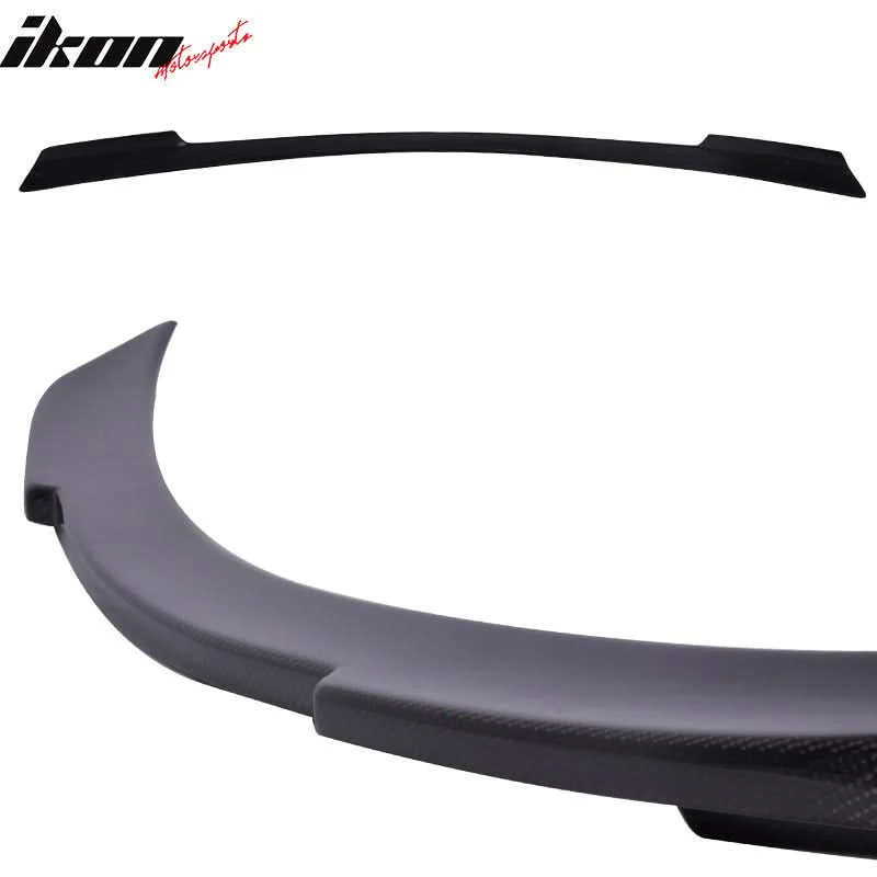 2008-2014 Benz C Class W204 Sedan Ikon Carbon Fiber Rear Trunk Spoiler - Image 12