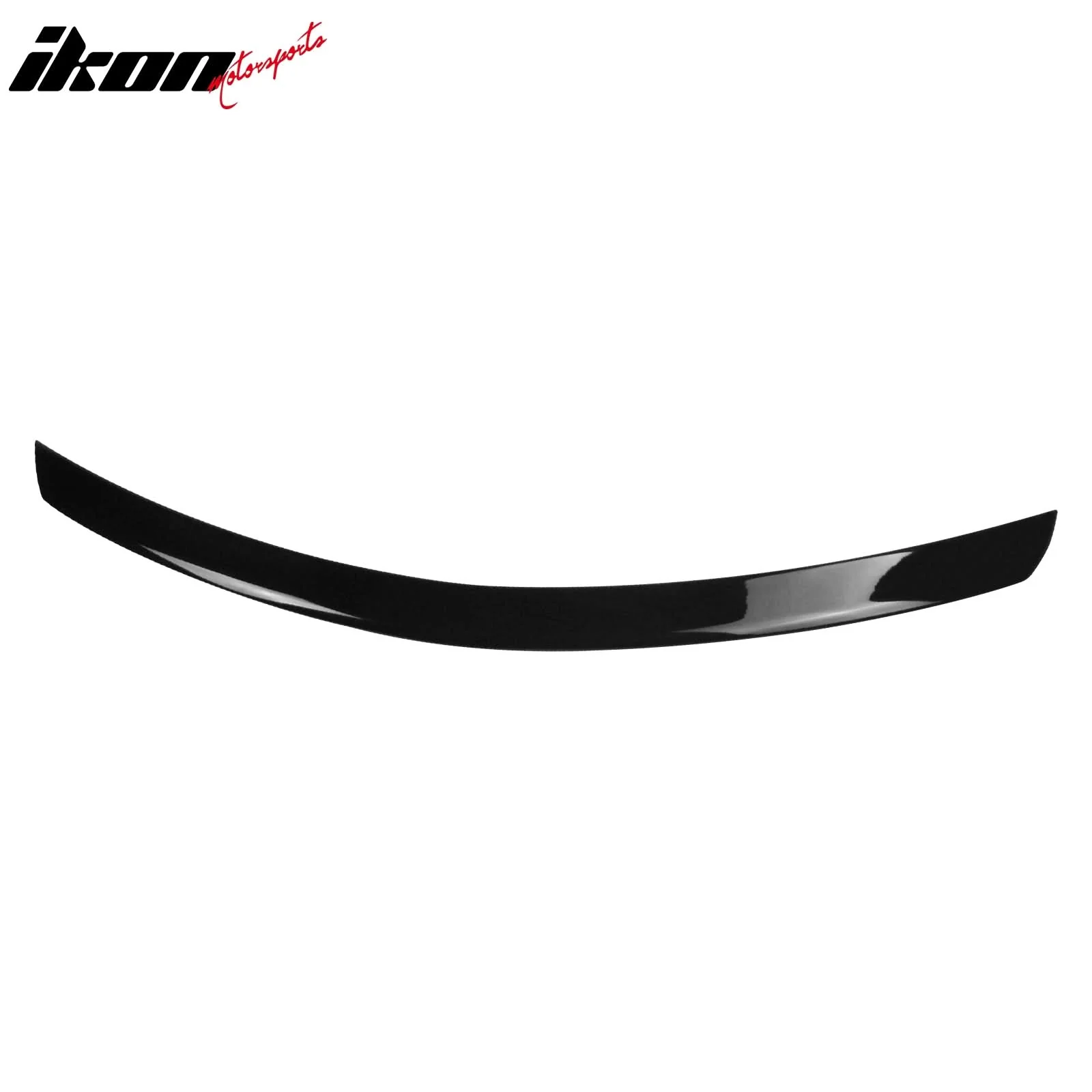 2008-2014 Benz W204 #040 Black AMG Style Trunk & OE Roof Spoiler ABS - Image 8
