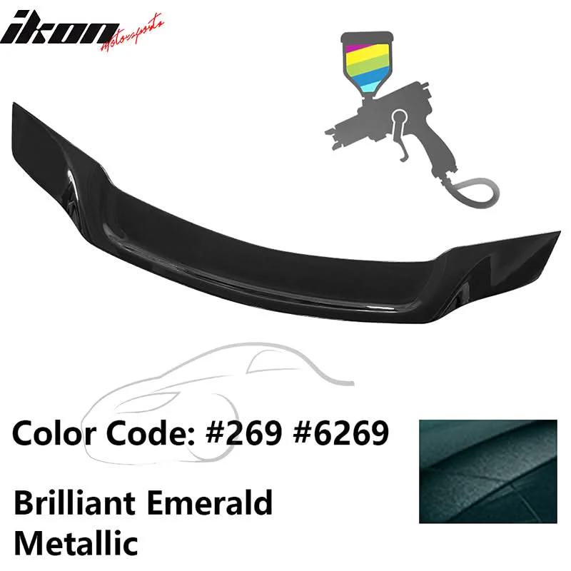 2008-2014 Benz W204 C-Class 4Dr R Style Trunk Spoiler A - Image 14