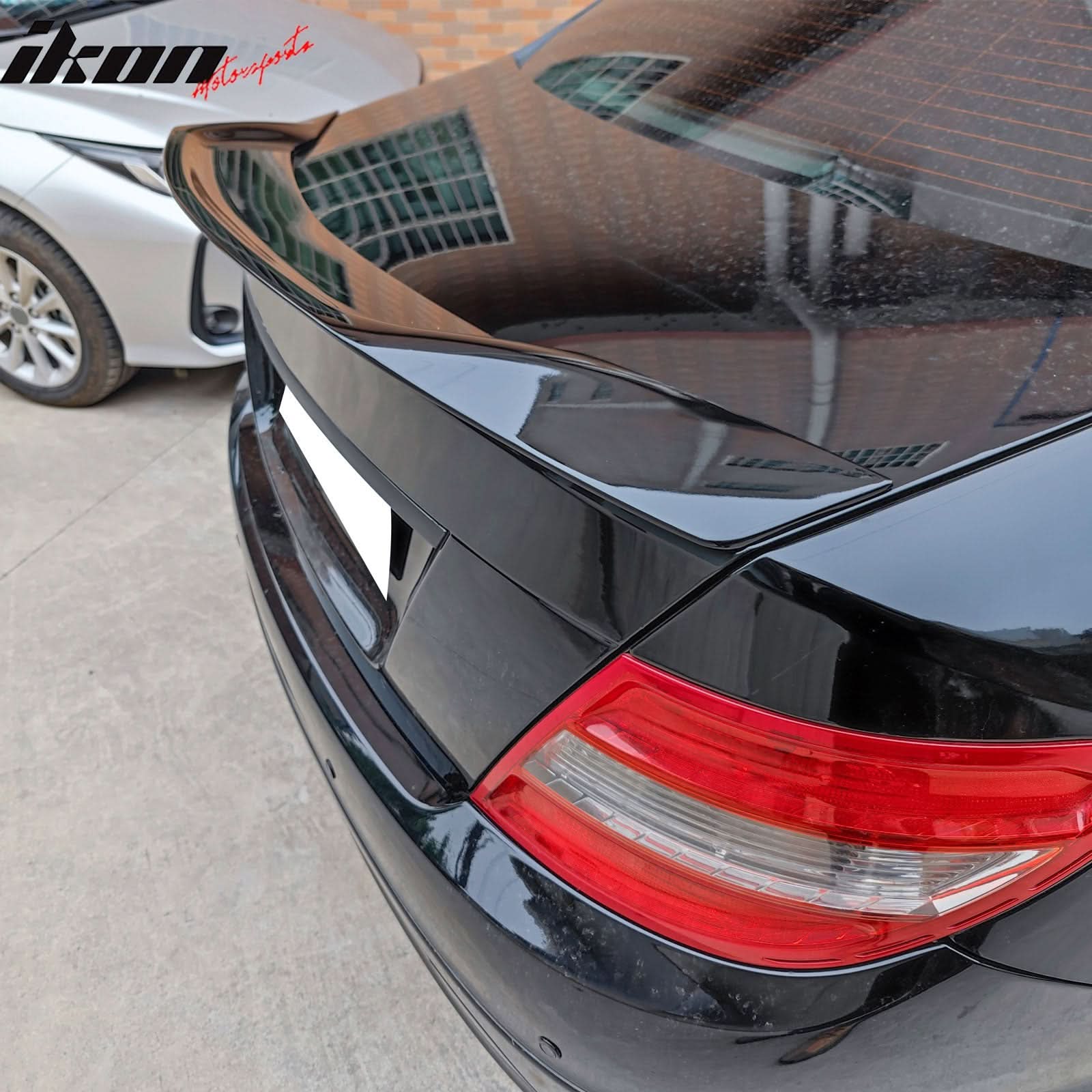 2008-2014 Benz W204 C-Class 4Dr R Style Trunk Spoiler A - Image 75