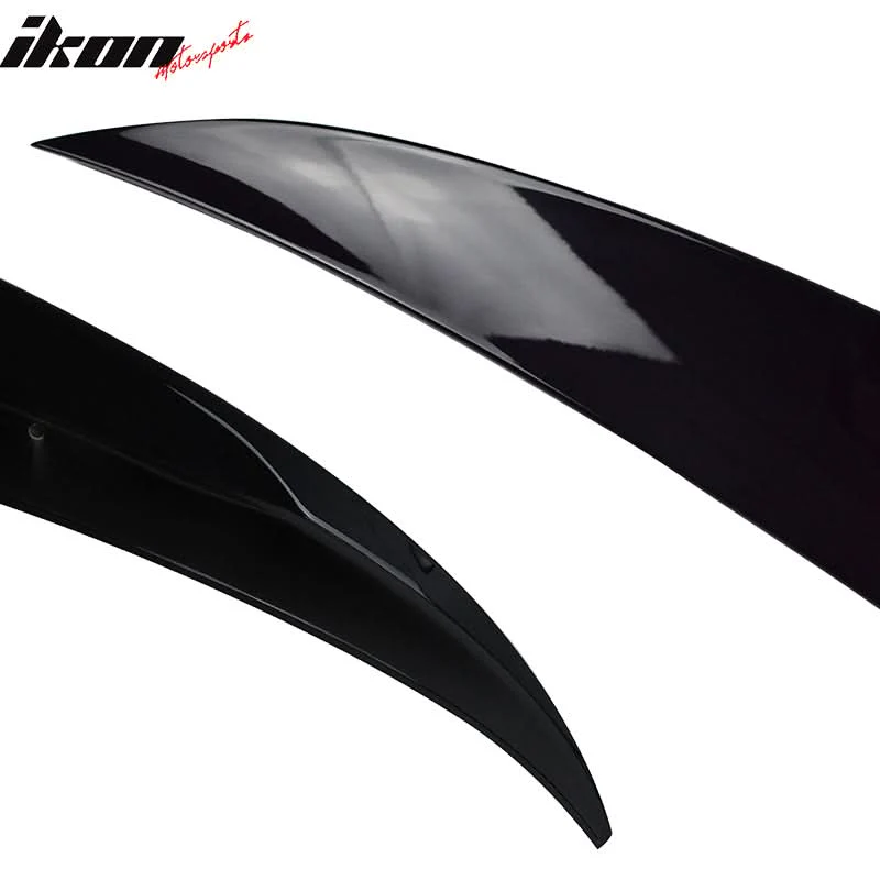 2008-2014 BMW E71 X6 Performance #668 Jet Black Trunk Spoiler Wing ABS - Image 5
