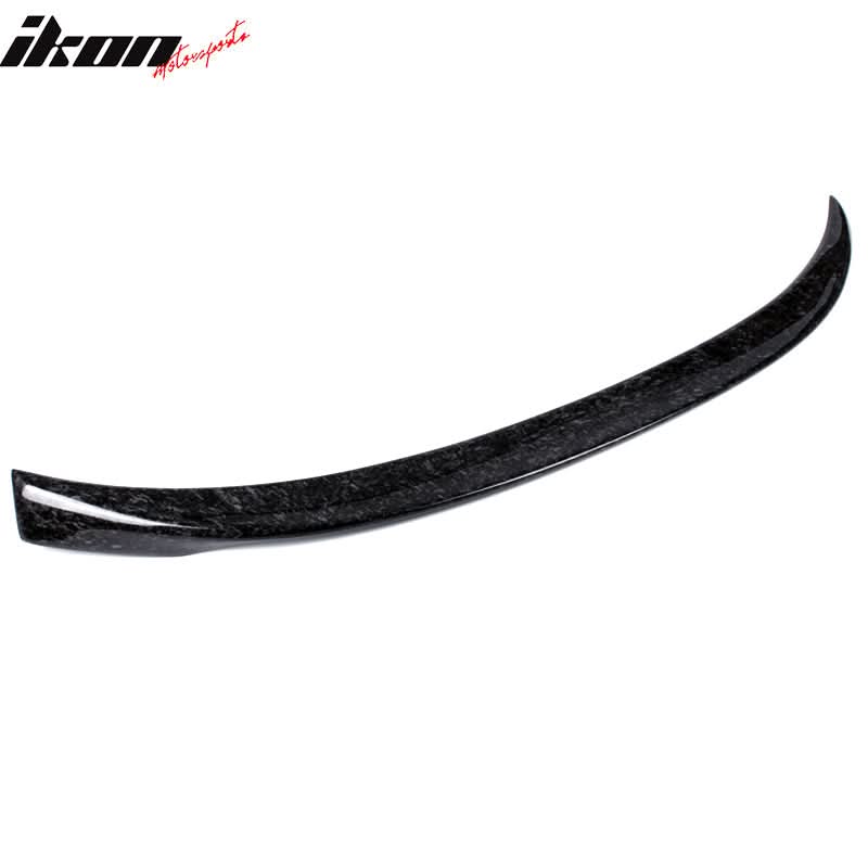 2008-2014 BMW X6 E71 P Style Forged Carbon Rear Trunk Spoiler Wing - Image 7