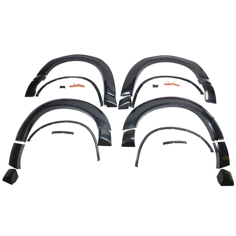 2008-2014 Dodge Challenger Front Bumper + SRT Lip + Fender Flares PP - Image 8