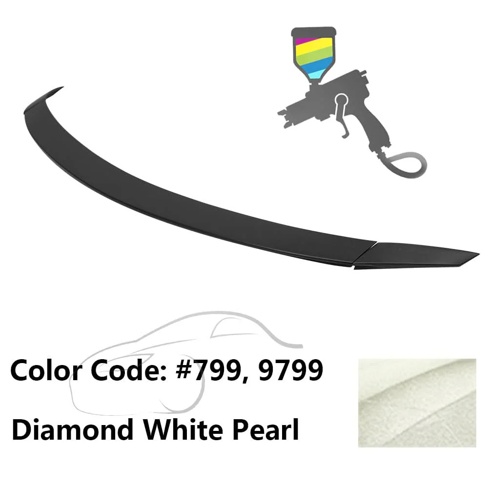 2008-2014 Mercedes Benz C-Class W204 B Style Trunk Spoiler ABS - Image 31