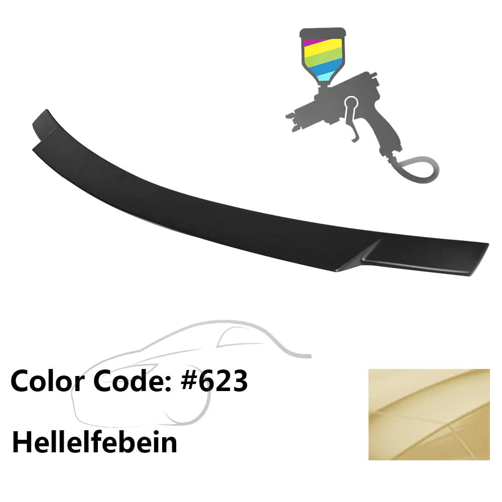 2008-2014 Mercedes Benz C-Class W204 V Style Trunk Spoiler - ABS - Image 13