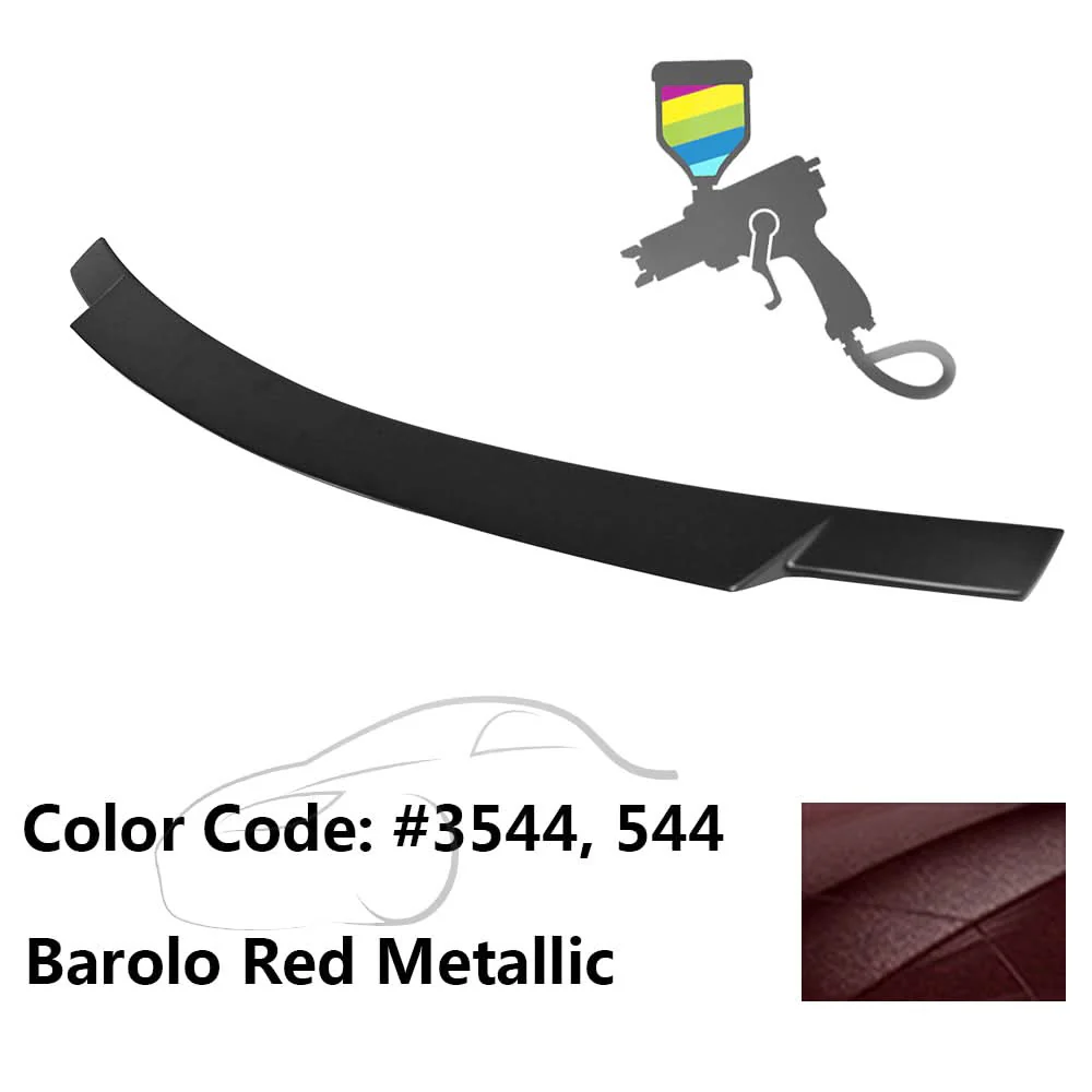 2008-2014 Mercedes Benz C-Class W204 V Style Trunk Spoiler - ABS - Image 18