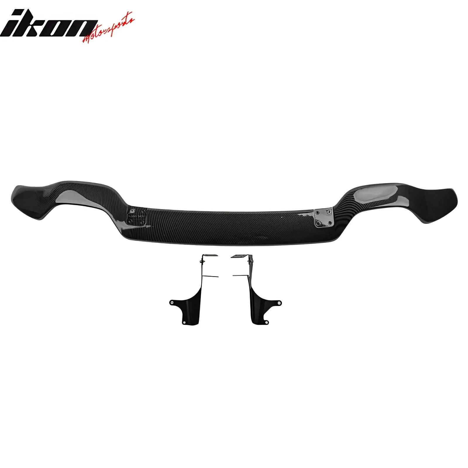 2008-2014 Subaru Impreza STI Carbon Fiber Print Rear Bumper Lip ABS - Image 5