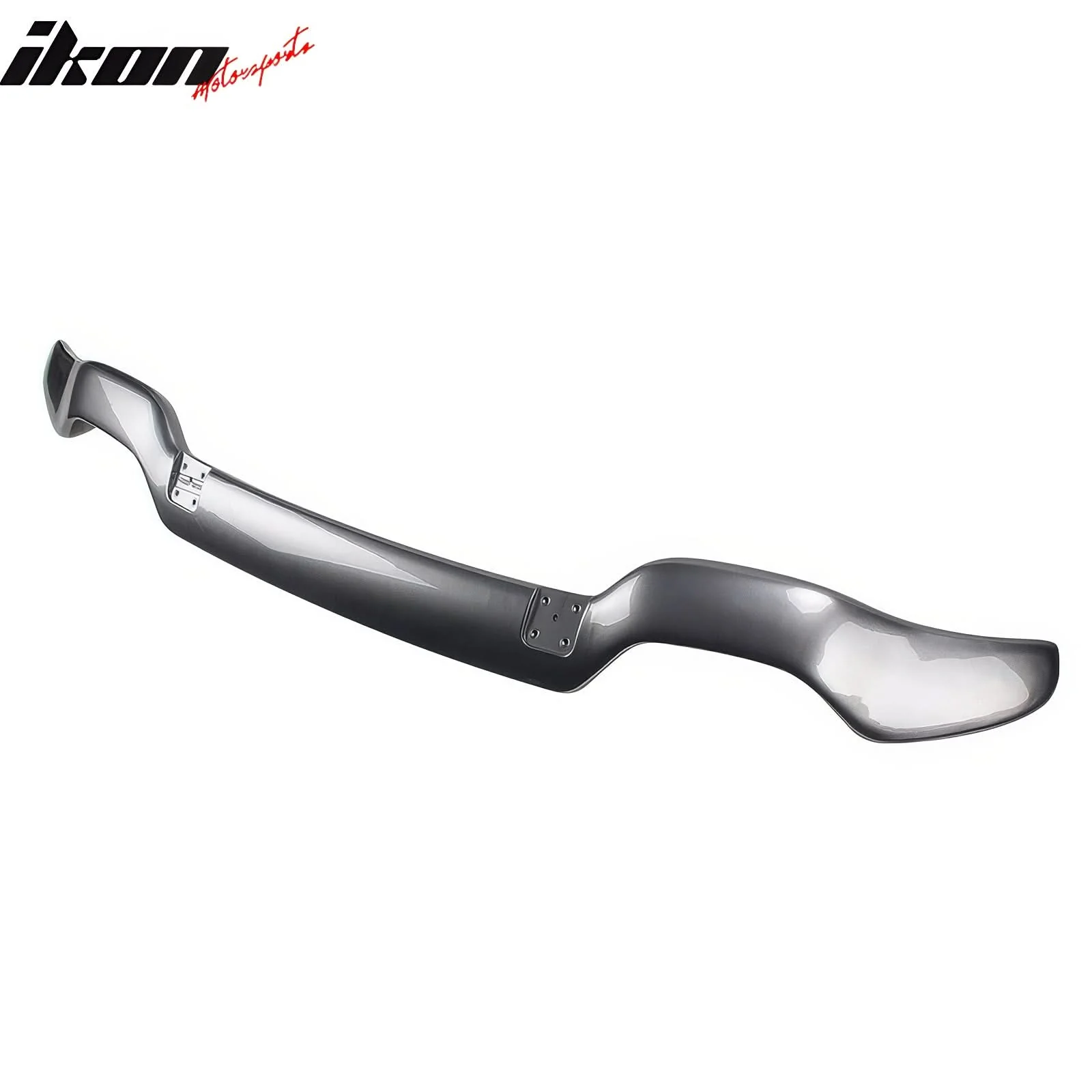 2008-2014 Subaru Impreza STI Style Gray Rear Bumper Diffuser Lip ABS - Image 2