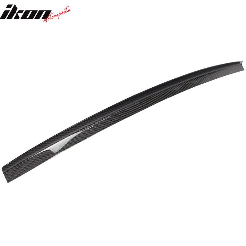 2008-2014 Subaru Impreza WRX 5DR Roof Spoiler Gurney Flap Carbon Fiber - Image 5