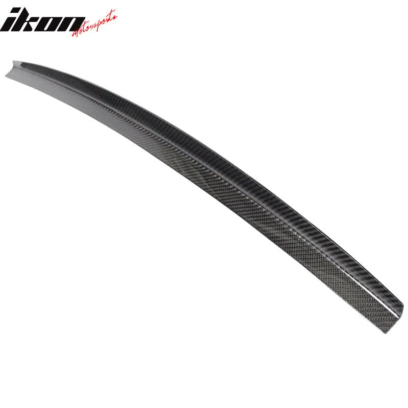2008-2014 Subaru Impreza WRX 5DR Roof Spoiler Gurney Flap Carbon Fiber - Image 6