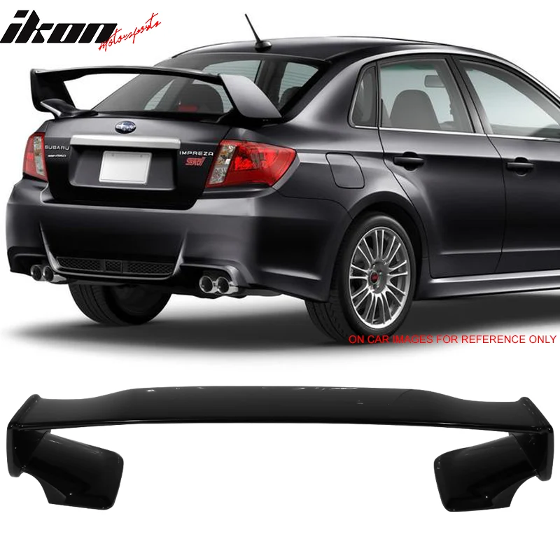 2008-2014 Subaru WRX 08-11 Impreza STI STI Style Trunk Spoiler ABS - Image 11