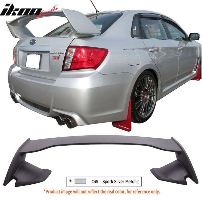 2008-2014 Subaru WRX 08-11 Impreza STI STI Style Trunk Spoiler ABS - Image 15