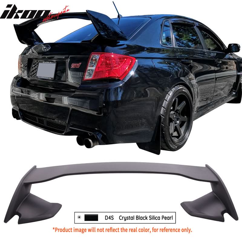 2008-2014 Subaru WRX 08-11 Impreza STI STI Style Trunk Spoiler ABS - Image 16