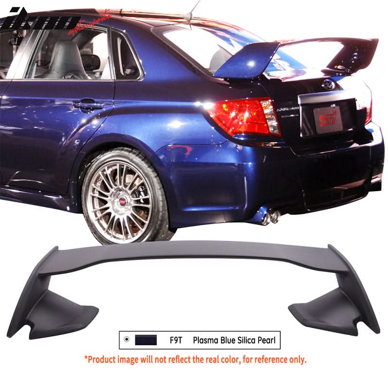 2008-2014 Subaru WRX 08-11 Impreza STI STI Style Trunk Spoiler ABS - Image 17