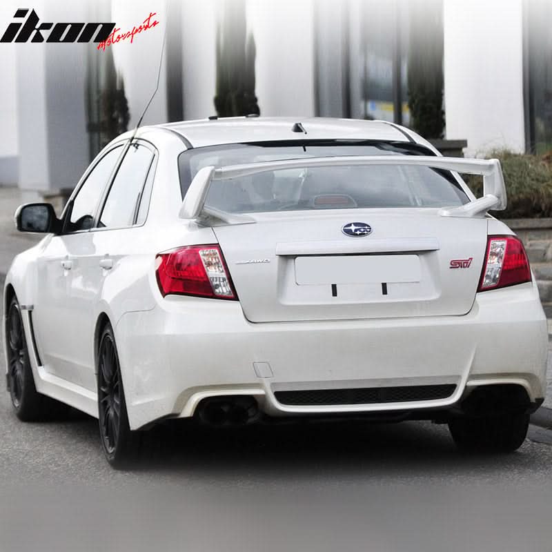 2008-2014 Subaru WRX 08-11 Impreza STI STI Style Trunk Spoiler ABS - Image 4