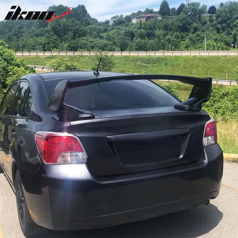 2008-2014 Subaru WRX 08-11 Impreza STI STI Style Trunk Spoiler ABS - Image 6