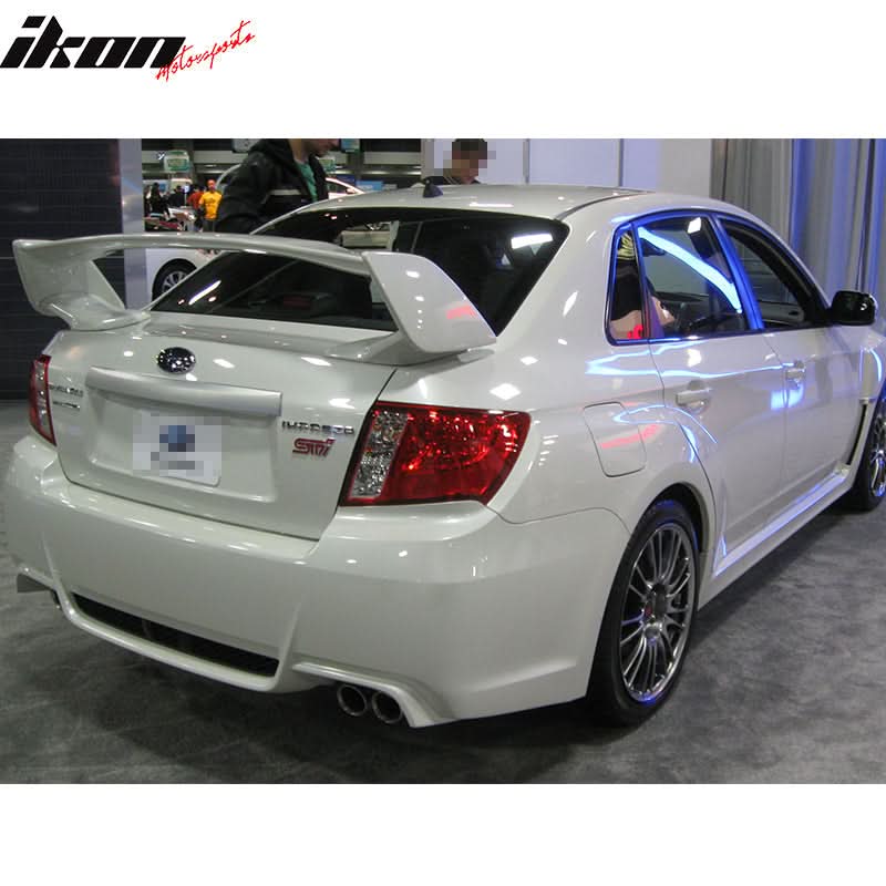 2008-2014 Subaru WRX 08-11 Impreza STI STI Style Trunk Spoiler ABS - Image 7