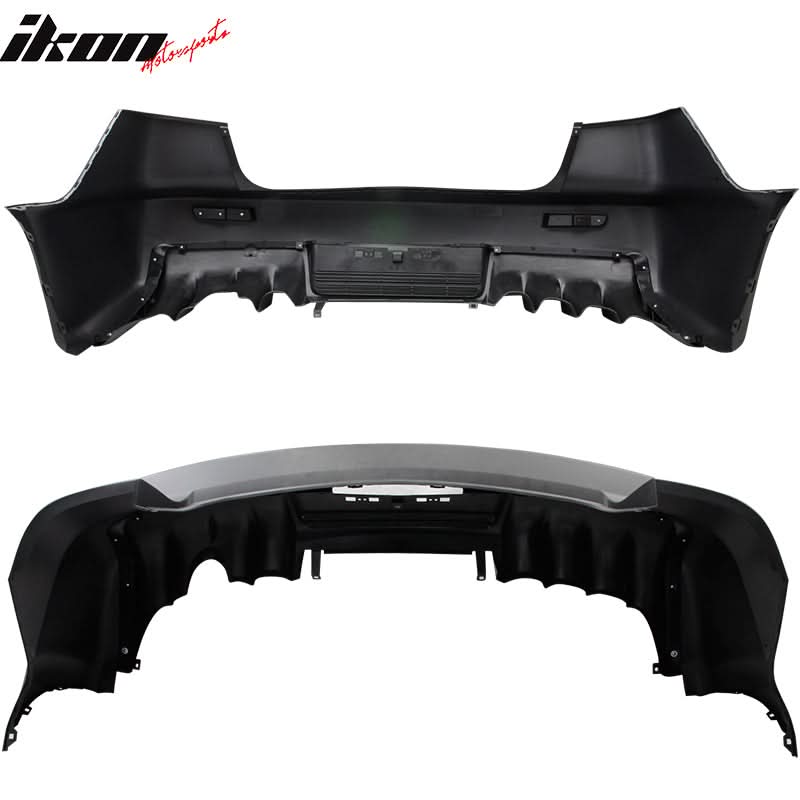 2008-2015 Mitsubishi Lancer EVO 1 Outlet Rear Bumper Conversion PP - Image 4