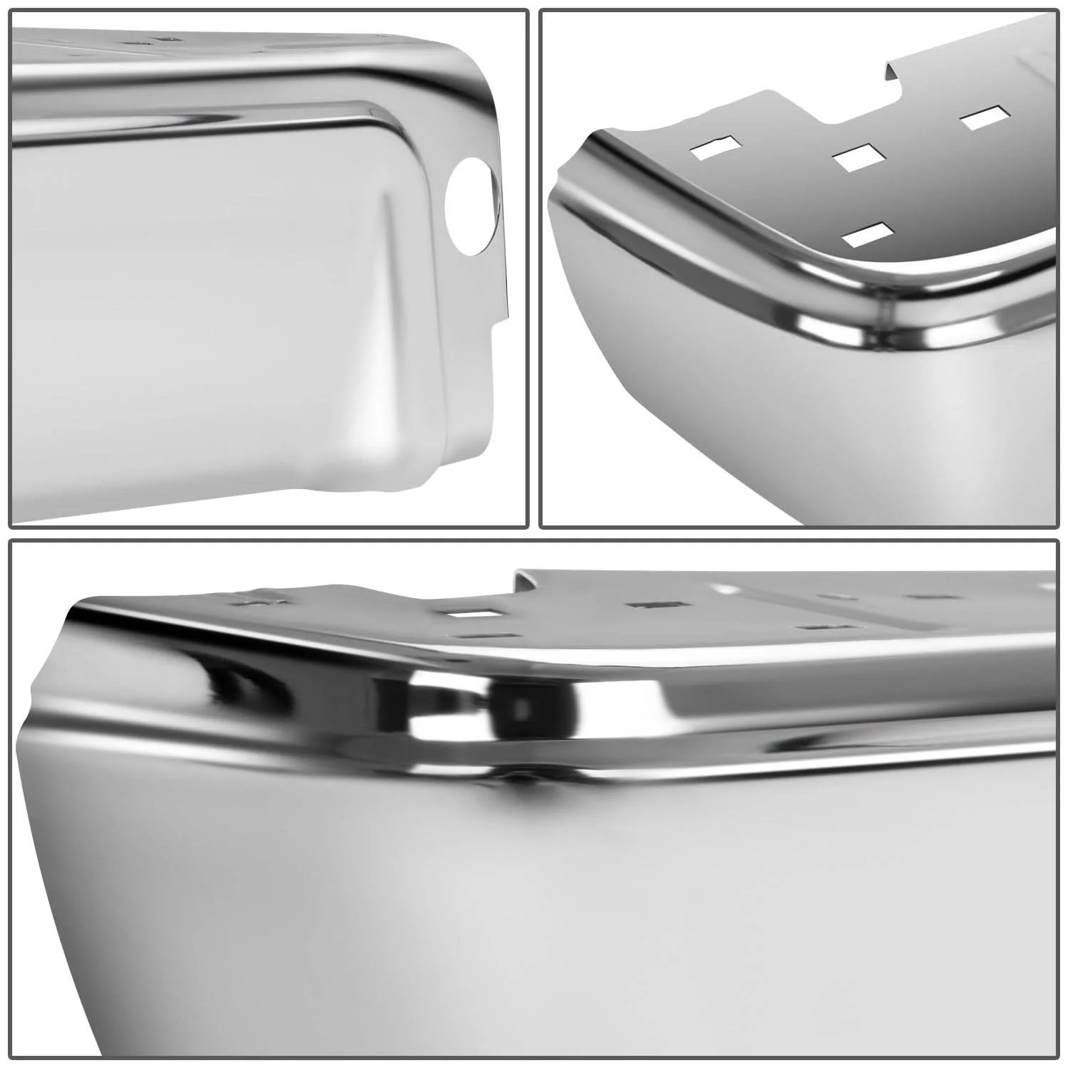 2008-2016 Ford F-250/F-350/F-450 Super Duty Rear Bumper End Chrome Left - Image 2