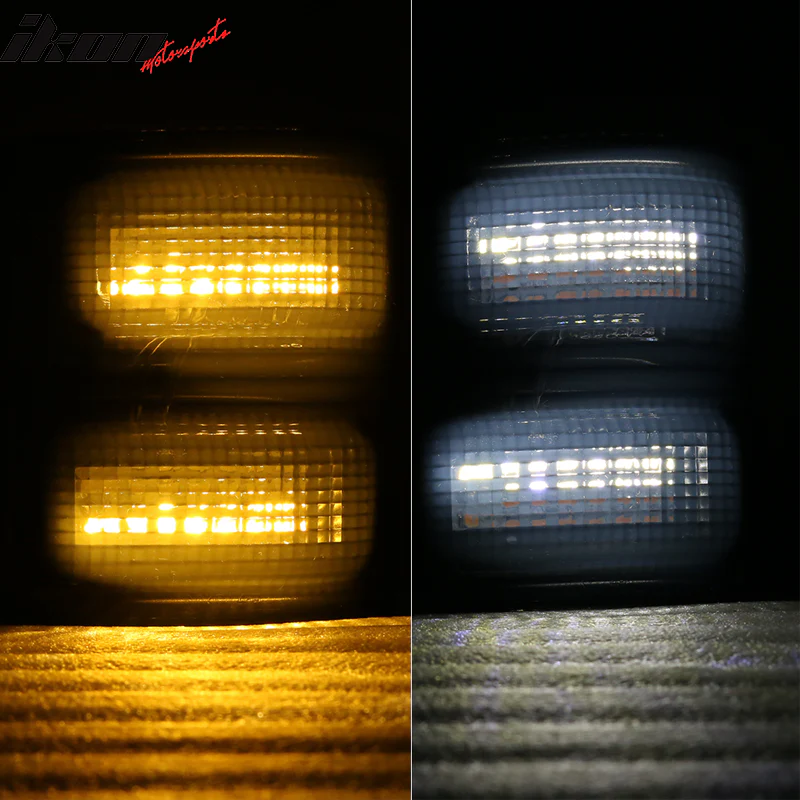 2008-2016Â Ford F250 F350 F450 F550 Towing Mirrors Side LED Lights - Image 6