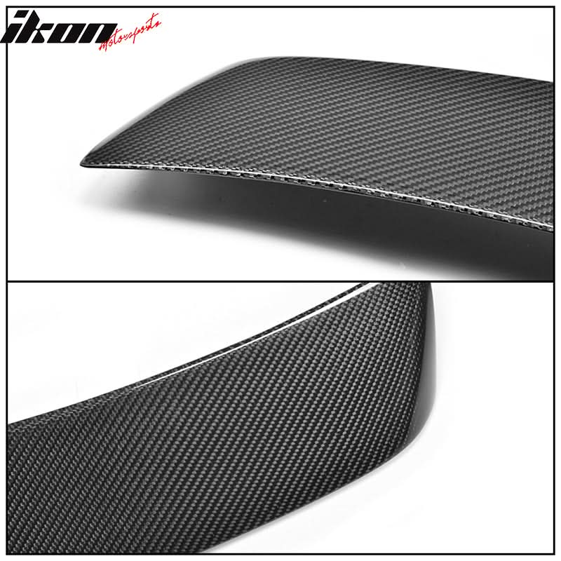 2008-2017 Audi A5 B8 CA Style Rear Roof Spoiler Wing Carbon Fiber - Image 5