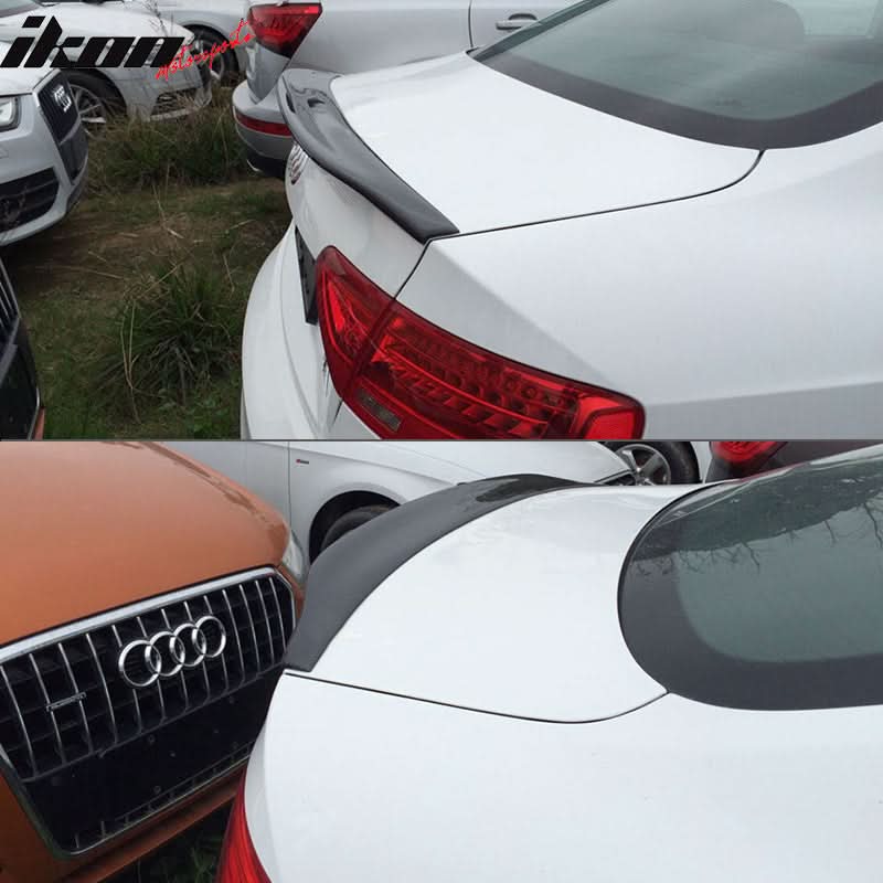 2008-2017 Audi A5 B8 CA Style Trunk Spoiler Wing Carbon Fiber - Image 13