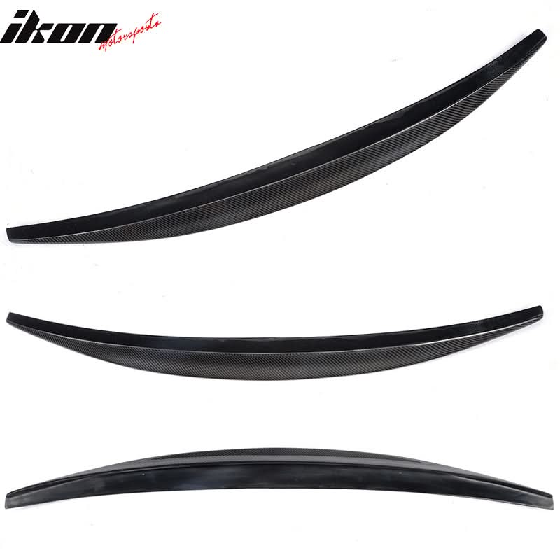 2008-2017 Audi A5 B8 S Style Trunk Spoiler Wing Carbon Fiber - Image 10