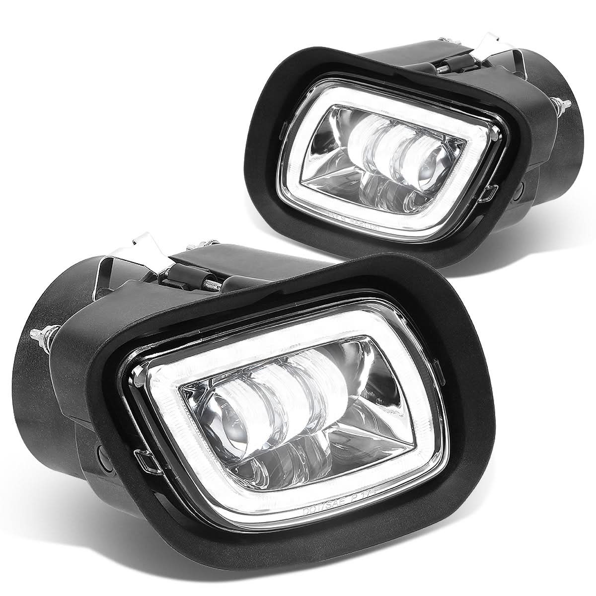 2008-2017 Freightliner Cascadia Clear Fog Lights - Image 2