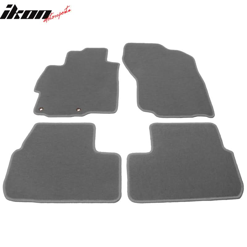 2008-2017 Mitsubishi Lancer Car Floor Mats Carpet 4PC Nylon - Image 13