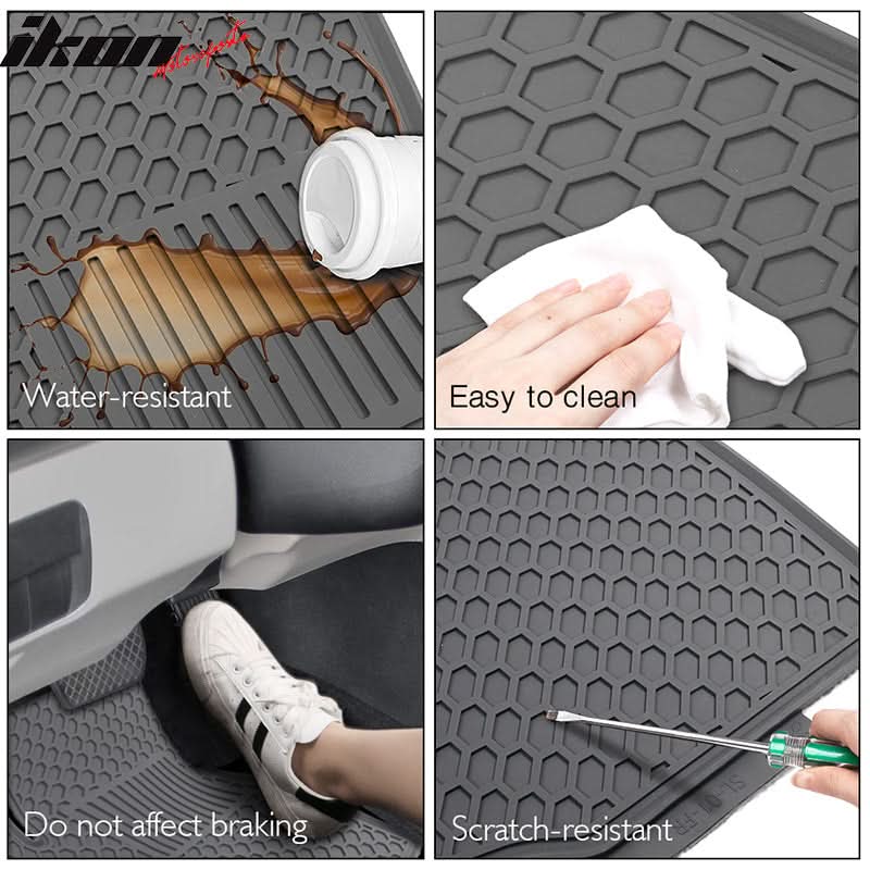 2008-2017 Mitsubishi Lancer Heavy Duty Floor Mats Carpets Latex - Image 11