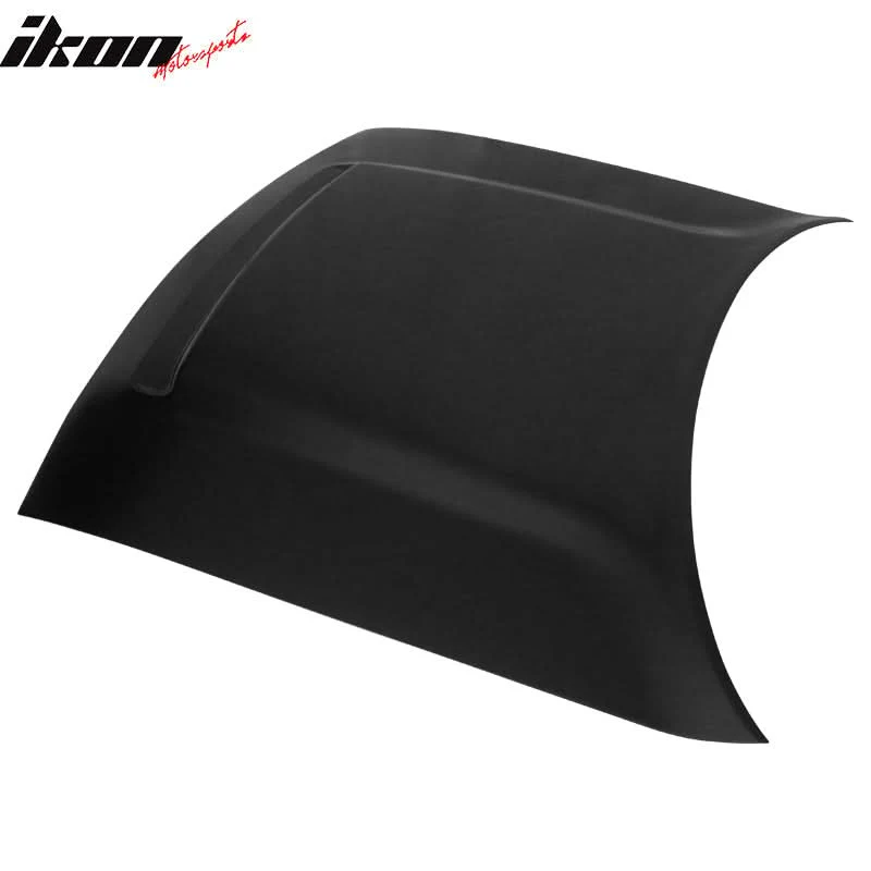 2008-2023 Dodge Challenger Hood Demon Style Aluminum Black Car Hood - Image 7