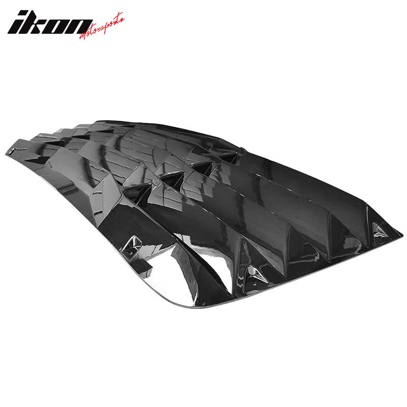 2008-2023 Dodge Challenger V2 Style Rear Window Louver PP - Image 13
