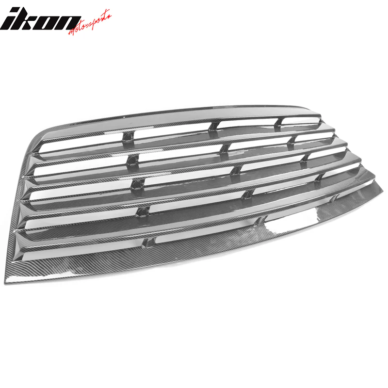 2008-2023 Dodge Challenger XE Style CFL Rear Side Window Louver Scoops - Image 7